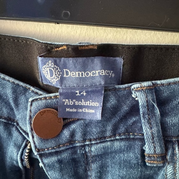 DEMOCRACY AB SOLUTION JEANS SIZE 14 - Picture 3 of 3